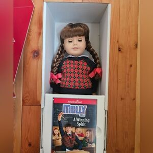 American Girl Doll Molly And Her Dog